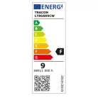 Tracon LT8G609NW Üveg LED világító cső, opál burás