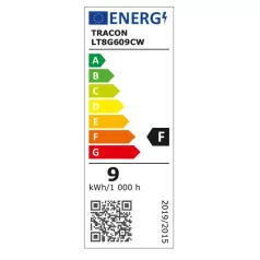 Tracon LT8G609NW Üveg LED világító cső, opál burás