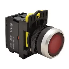 Tracon NYG3-LR Világító nyomógomb, piros