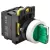 Tracon NYK3-SL34G Világítókaros kapcsoló, zöld, LED, háromállású, rugóvissza