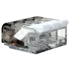   Tracon RVON3 Csavar nélküli vezetékösszekötő, nyitható átlátszó #