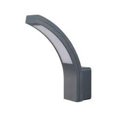 Tracon SLIBA15W Fali lámpatest, ívelt forma, antracit