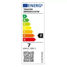   Tracon SMDSGU107W Műanyag házas SMD LED spot fényforrás SAMSUNG chippel