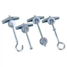   Tracon TMK Mennyezet csavar, kampó fejjel, anyával, alátéttel #