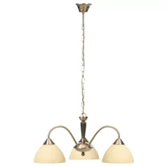 Rábalux 8173 Regina 3 ágú csillár E14 3x40W bronz