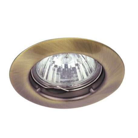 Rábalux 1090 Spot beépíthető lámpa, antik bronz, GU5.3