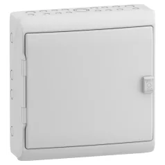   Schneider 13197 Kaedra univerzális kiselosztó T,A, szerelőlemez