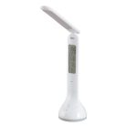 Rábalux 1515 Justin Asztali LED lámpa, beépített akkumulátor, kijelző, fehér, 4W