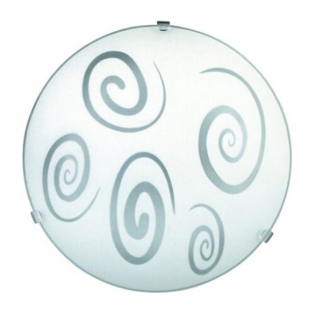 Rábalux 1822 Spiral mennyezeti lámpa, fehér, D25, E27, 60W