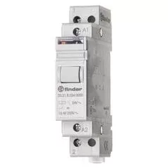   Finder 20.21.9.012.4000 Impulzusrelé, 1Z, 16A, 12V=, DIN sínre