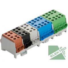 Pollmann 2080532 HLAK 35-5/18 BSG-S Elosztóblokk 5P sínre b,f,sz,k,z 10x35mm2/ 18x25mm2 @