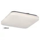 Rábalux 2286 Rob LED mennyezeti lámpa, négyzet, fehér, 20W