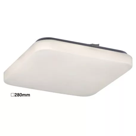Rábalux 2286 Rob LED mennyezeti lámpa, négyzet, fehér, 20W
