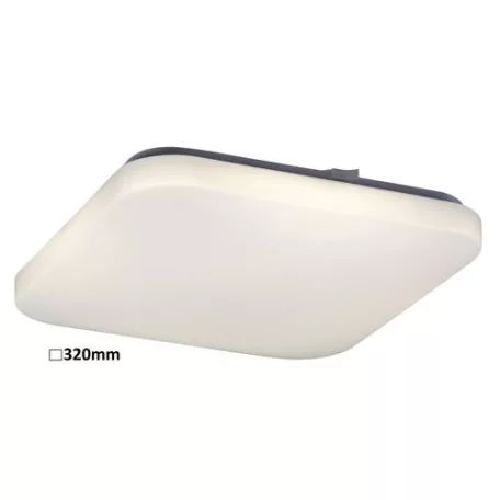 Rábalux 2287 Rob LED mennyezeti lámpa, négyzet, fehér, 32W