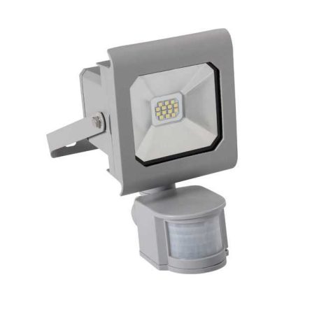 Kanlux 25580 Antra LED10W-NW-SE LED Fényvető, mozgásérzékelő,  szürke, neutrál fehér, 10W, 750lm