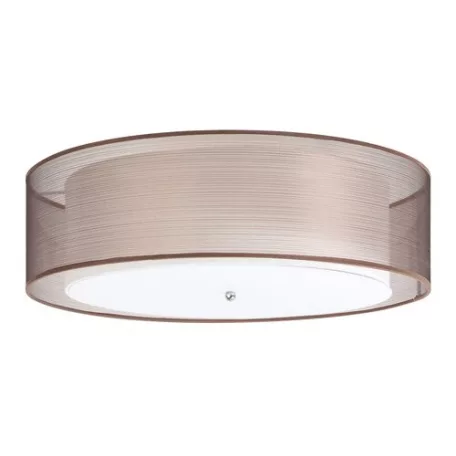 Rábalux 2634 Anastasia mennyezeti lámpa, króm/barna, E14, 3x25W