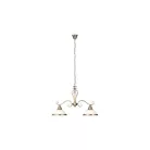 Rábalux 2757 Elisett fali lámpa, bronz, fehér, 60W, E27