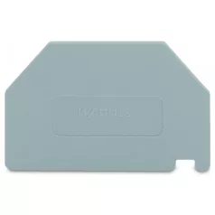   WAGO 280-332 Elválasztólap, 2 mm vastag, túlméretes, szürke