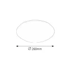 Rábalux 3437 LED mennyezeti lámpa, 12W, 4000K, IP44