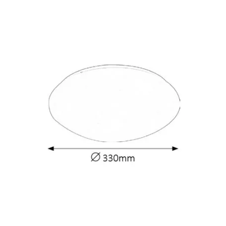 Rábalux 3438 LED mennyezeti lámpa, 18W, 4000K, IP44