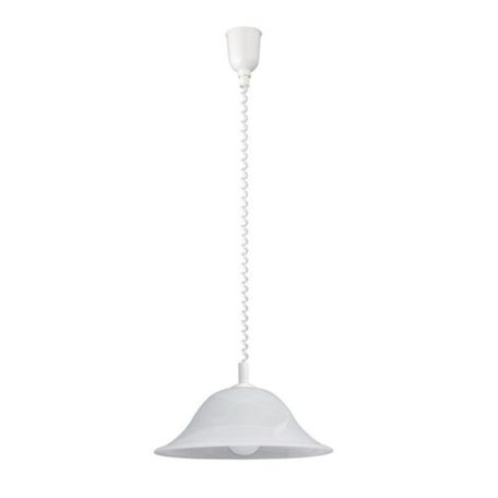 Rábalux 3904 Alabastro függesztett lámpa, fehér, 60W, E27