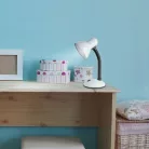 Rábalux 4168 Dylan asztali lámpa, fehér, 40W, E27