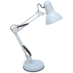   Rábalux 4211 Samson asztali lámpa, fehér, 1x60W, E27, IP20