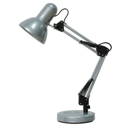 Rábalux 4213 Samson asztali lámpa, ezüst, 1x60W, E27, IP20