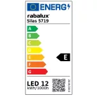 Rábalux 5719 Silas tükörvilágító LED lámpa, króm, 12W, IP44