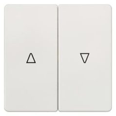   Siemens 5tg6214 delta i-system billentyű 2-es redőnynyomóhoz titánfehér