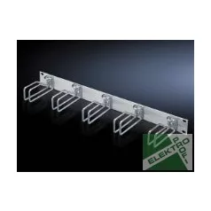 Rittal 7257.035 DK Rendezőpanel, 1U, 5 fém rendezőhurok