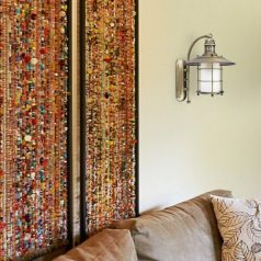 Rábalux 7991 Sudan fali lámpa, bronz, 60W, E27, IP20