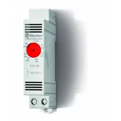   Finder 7T.8.10.000.2403 Termosztát fűtésre, 10A, 1NC, 250V, AC