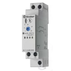   Finder 80.11.0.240.0000 Meghúzás késleltetésű időrelé, 16A, 0,1s-20h, 24-240V=~