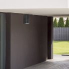 Rábalux 8030 Chile kültéri fali lámpa, fekete, 2x35W, GU10