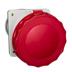   Schneider 81497 PRATIKA Lengőaljzat, 3P+F, 7h, 125A, 500V, IP67, csavaros