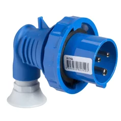   Schneider 81754 PRATIKA 90°-os lengővilla, 2P+F, 6h, 16A, 250V, IP67, csavaros