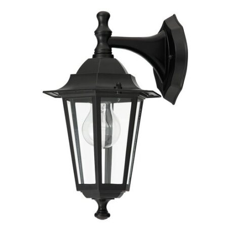 Rábalux 8202 Velence kültéri fali lámpa, fekete, 60W, E27