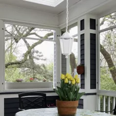   Rábalux 8207 Velence kültéri Függesztett lámpatest, fehér, 60W, E27