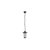 Rábalux 8208 Velence kültéri Függesztett lámpatest, fekete, 60W, E27