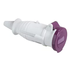   Schneider 82401 PRATIKA Lengőaljzat, 2P, 16A, 25V, IP44, csavaros