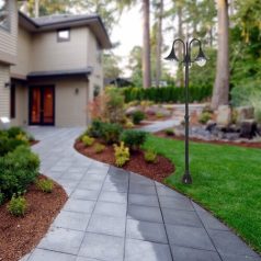   Rábalux 8248 Konstanz háromágú állólámpa, fekete, 2.2m, E27, 3x100W, IP44