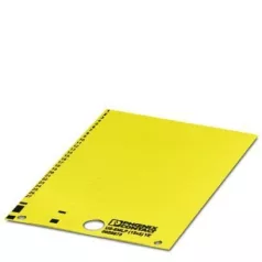   Phoenix Contact 0828873 Phoenix Contact US-EMLP (15X5) YE Műanyag címke US-EMLP (15X5)YE