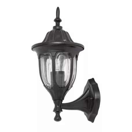 Rábalux 8342 Milano kültéri fali lámpa, fekete, 60W, E27