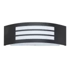 Rábalux 8409 Roma kültéri fali lámpa, matt fekete, 14W, E27