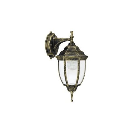 Rábalux 8451 Nizza kültéri fali lámpa, antik arany, 60W, E27, IP43