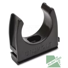 Univolt HFCL 25 9636 Csőbilincs pattintós 25-es halogénmentes, fekete UV álló