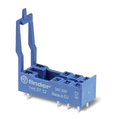 Finder 97.12 Forrasztható foglalat