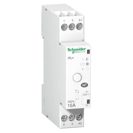Schneider A9C15032 ACTI9 iCT+16A standard kotraktor, 1P+N, Uc 230VAC