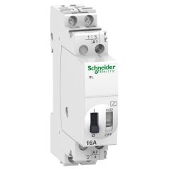   Schneider A9C30312 ACTI9 ITL16A impulzusrelé, 2NO, 130VAC, 48VDC